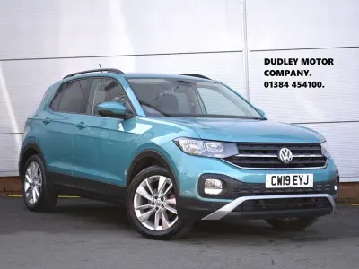 Used VW T-Cross SE 115 HP (84 kW) 2019 Makena turquoise exclusive SUV