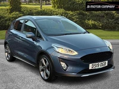 Used Ford Fiesta Active X 125 HP (91 kW) 2019 Blue Hatchback
