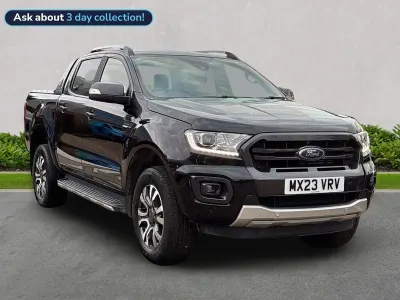 Begagnad Ford Ranger Wildtrack 2023 Svart Pickup
