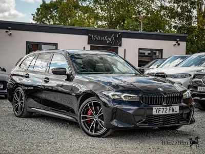 Used BMW 330e M Sport 292 HP (214 kW) 2022 Black Estate
