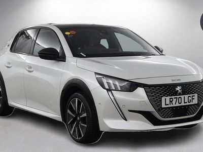 Used Peugeot e-208 GTi 100 kW (136 HP) 2020 White Hatchback
