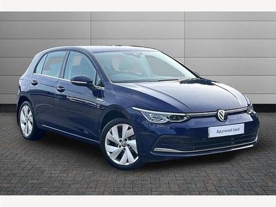 Used VW Golf VIII Style 147 HP (108 kW) 2020 Blue Hatchback
