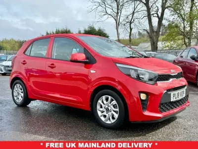 Używany Kia Picanto 66 KM (48 kW) 2018 Czerwony Hatchback