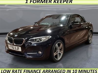 used BMW 220 2 Series 2.0 I SPORT 2d 181 BHP