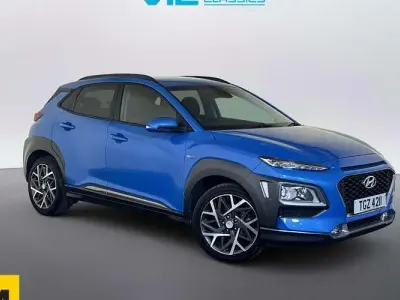 Used Hyundai Kona Premium 141 HP (103 kW) 2020 Blue SUV
