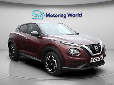 Used Nissan Juke N-Connecta 114 HP (83 kW) 2023 Red SUV