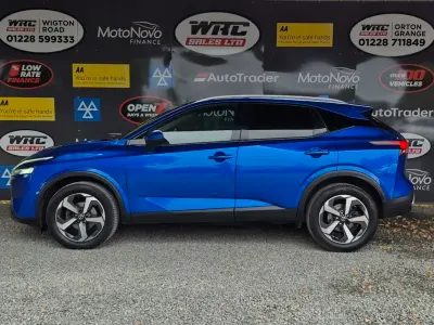 Used Nissan Qashqai S 140 HP (102 kW) 2021 Blue SUV