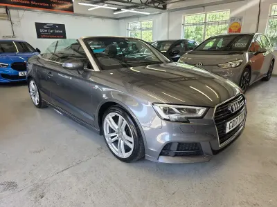 Used Audi A3 Cabriolet S-Line 150 HP (110 kW) 2017 Grey Cabriolet