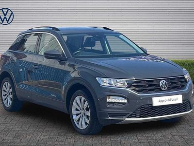 Usado VW T-Roc SE 115 HP (84 kW) 2020 Cinzento SUV