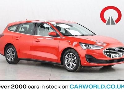 Used Ford Focus Titanium 125 HP (91 kW) 2022 Red Estate