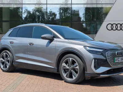 Used Audi Q4 e-tron S-Line 150 kW (204 HP) 2023 Grey SUV