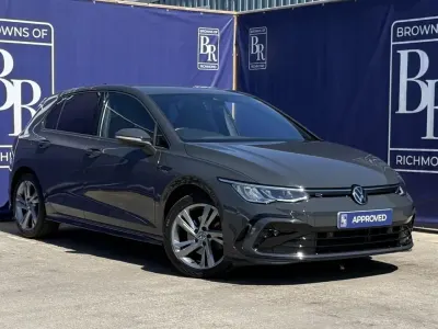Used VW Golf VIII R-line 130 HP (95 kW) 2022 Grey Hatchback