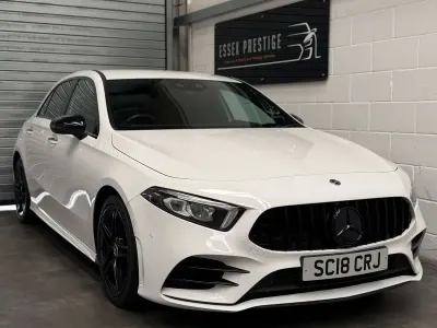 Used Mercedes A180 AMG Line Premium 2018 White Hatchback