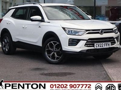 Used Ssangyong (KGM) Korando 163 HP (119 kW) 2022 White SUV