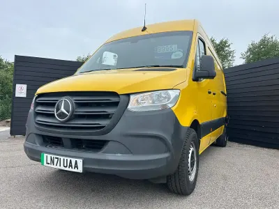 Used Mercedes E-Sprinter Progressive 85 kW (116 HP) 2021 White Van