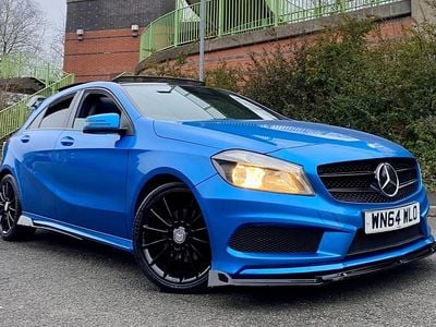 Used Mercedes A200 AMG 2014 Blue Hatchback