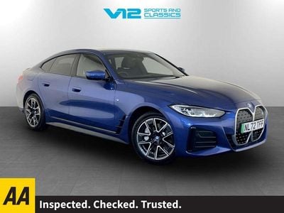 Used BMW i4 M Sport 250 kW (340 HP) 2022 Blue Sedan