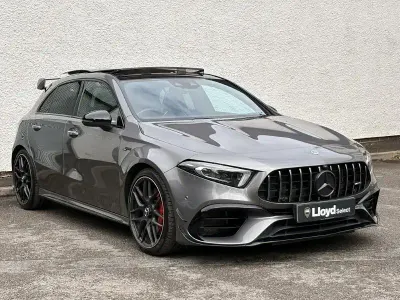 Used Mercedes A45 AMG 421 HP (309 kW) 2020 Grey Hatchback