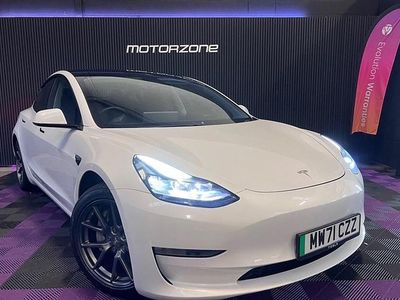 White Used 2021 Tesla Model 3 Long Range AWD Sedan | £15,995 (Fair price)