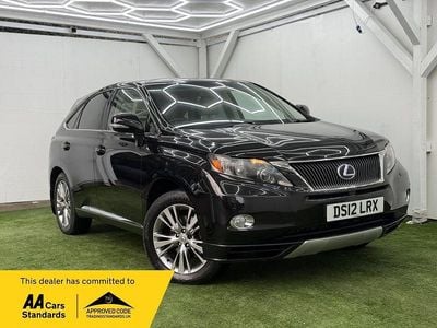 Black Used 2012 Lexus RX450h SUV | £11,595 (Fair price)