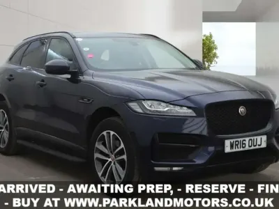Używany Jaguar F-Pace R-Sport 2016 Niebieski SUV