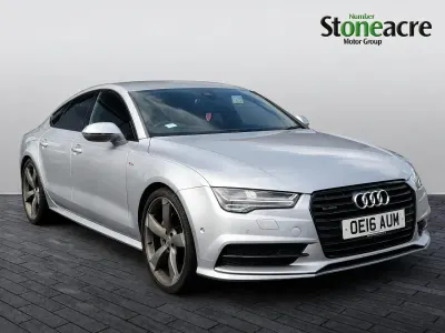 Used Audi A7 Black Edition 2016 Silver Hatchback