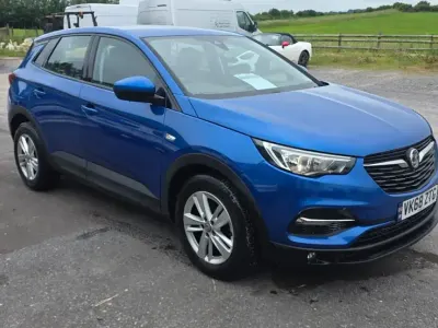 Used Vauxhall Grandland X 130 HP (95 kW) 2018 Blue SUV