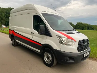 Used Ford Transit 125 HP (91 kW) 2016 White Van