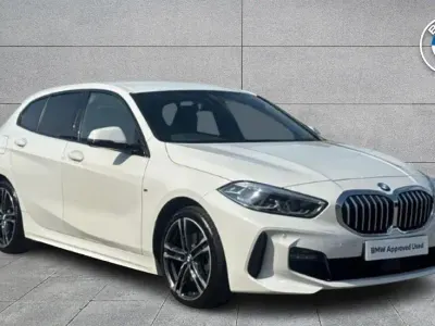 Used BMW 118 M Sport 136 HP (100 kW) 2023 White Hatchback