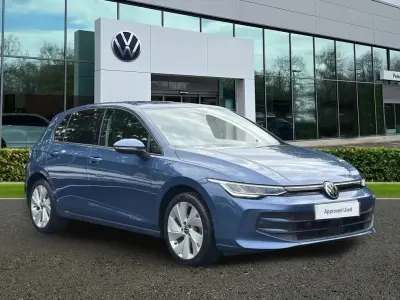 Used VW Golf VIII Match 150 HP (110 kW) 2024 Blue Hatchback
