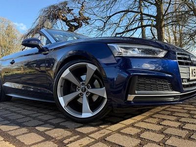 Used Audi A5 S-Line 190 HP (139 kW) 2020 Blue Coupe