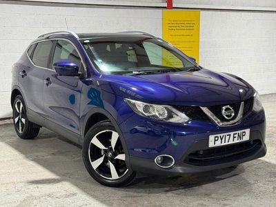 Blue Used 2017 Nissan Qashqai N-Vision SUV | £7,995 (Fair price)