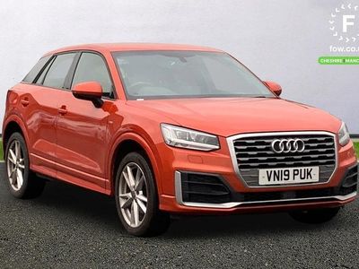 Used Audi Q2 S-Line 150 HP (110 kW) 2019 Orange SUV