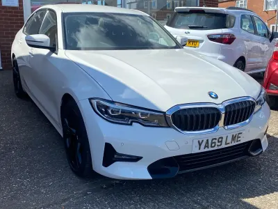 Used BMW 320 Sport Line 2020 White Sedan