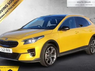 Used Kia XCeed First Edition 141 HP (103 kW) 2021 Yellow SUV