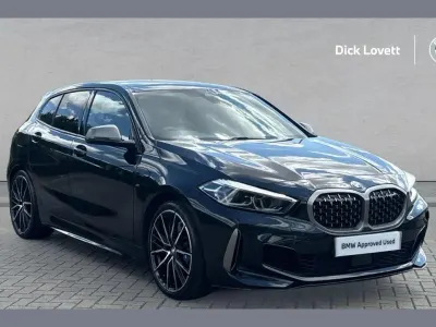 Used BMW M135 Comfort Edition 302 HP (222 kW) 2024 Black Hatchback