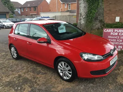 Używany VW Golf VII Match 2012 Czerwony Hatchback