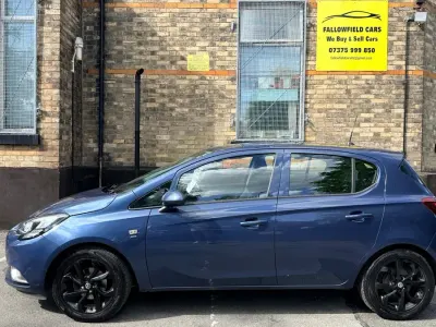 Used Vauxhall Corsa SRi 2015 Blue Hatchback