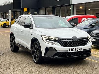 Pearl arctic white Used 2024 Renault Austral Iconic Esprit Alpine SUV | £23,663 (Fair price)