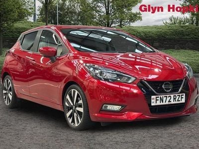 Used Nissan Micra Tekna 92 HP (67 kW) 2022 Red Hatchback