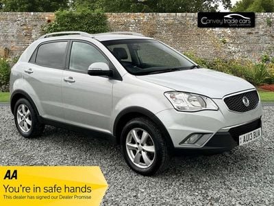 Used Ssangyong (KGM) Korando 175 HP (128 kW) 2013 Silver SUV