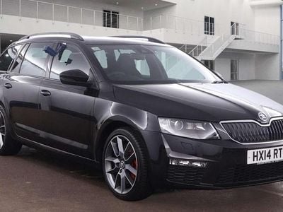 Black Used 2014 Skoda Octavia vRS Estate | £11,750 (A bit pricey)