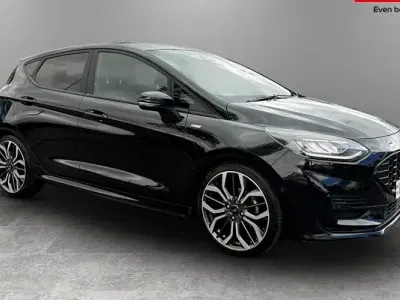 Used Ford Fiesta ST-Line X 125 HP (91 kW) 2022 Black Hatchback