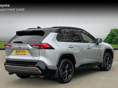 Used Toyota RAV4 Hybrid 222 HP (163 kW) 2019 Silver blade bitone SUV