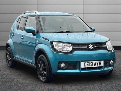 Used Suzuki Ignis SZ-T 90 HP (66 kW) 2019 Neon blue SUV