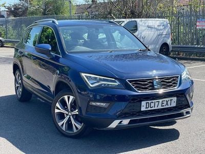 Begagnad Seat Ateca SE Technology 150 HK (110 kW) 2017 Blå SUV