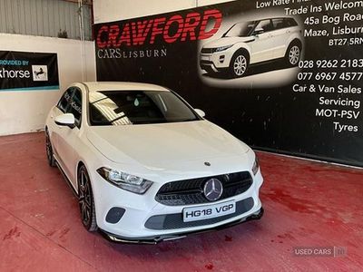 Begagnad Mercedes A180 Executive 116 HK (85 kW) 2018 Vit Halvkombi