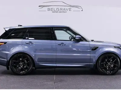 Używany Land Rover Range Rover Sport HSE Dynamic 300 KM (220 kW) 2021 Niebieski SUV