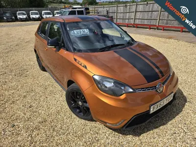 Used MG MG3 106 HP (77 kW) 2013 Orange Hatchback