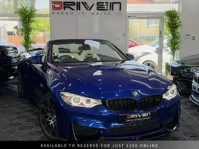 Used BMW M4 Cabriolet Competition Edition 2016 Blue Cabriolet